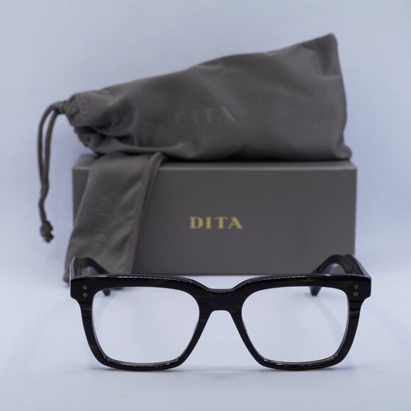 Dita SEQUOIA DRX-2086-G-TIM-54 Eyeglasses Burnt Timber 54mm Square Frame - Picture 10 of 10